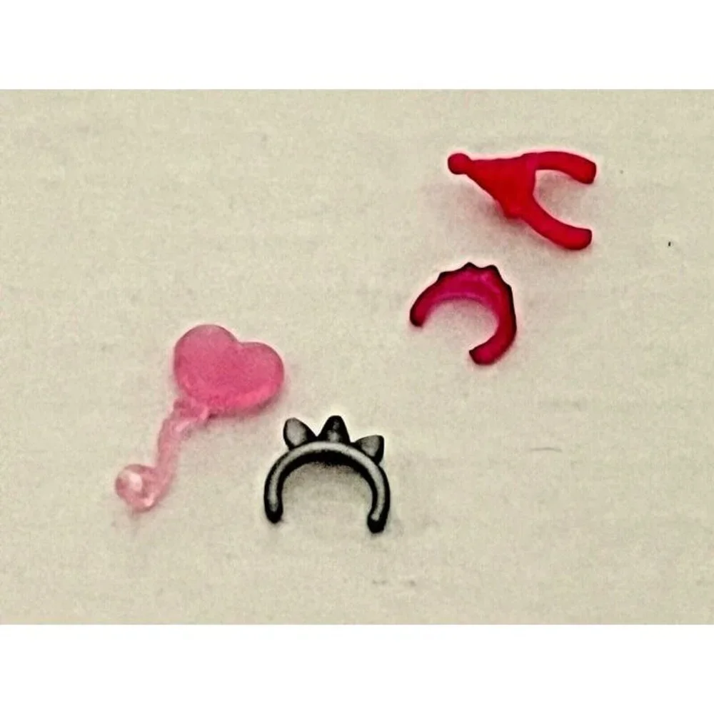 Polly Pocket 3‎ Mini Dolls 6 Mini Accessories Replacement Parts Imaginative Play